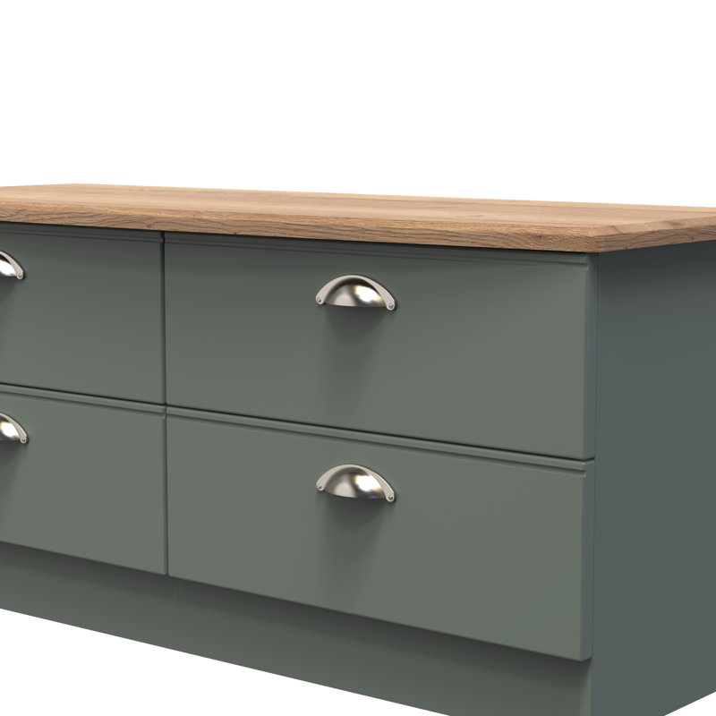 Conners 112 cm W Chest of 4 Drawers