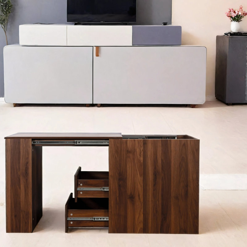 Computer Desk With Extendable Tabletop
