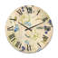 Horloge murale en bois Chrysanthemus II-63902828