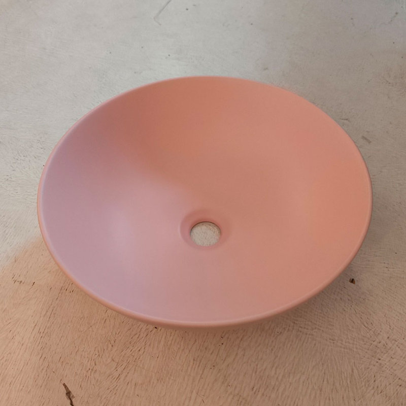 Metro Lane 400mm L x 400mm W Matte Ceramic Circular Sink