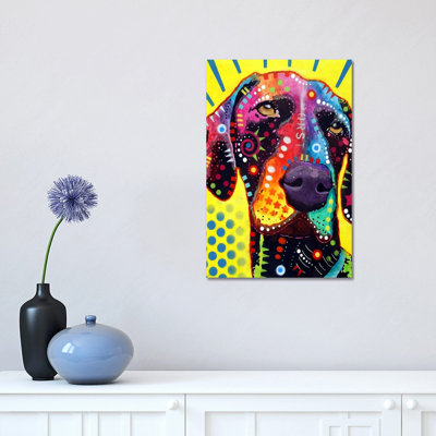 German Short Hair Pointer by Dean Russo - Wrapped Canvas Print