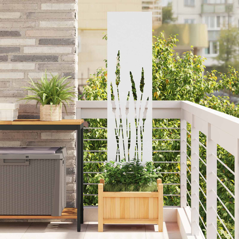vidaXL Garden Privacy Screen Partition Outdoor Decor Modern Decorative Barrier
