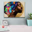 Toile épique «Golden Lady 1» par Alonzo Saunders, 16 po x 12 po-2005092020