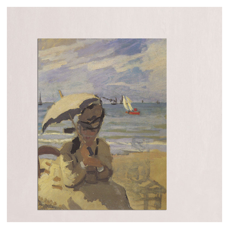 Claude Monet - Wrapped Canvas Painting, 120cm H x 90cm W x 1.8cm D