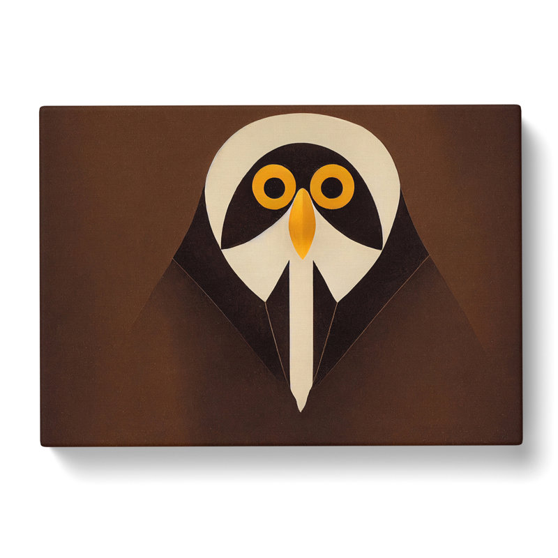 Dazzling Abstract Bird - Wrapped Canvas, 35cm H x 50cm W x 3cm D