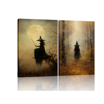 2 Piece Wrapped Canvas Wall Art