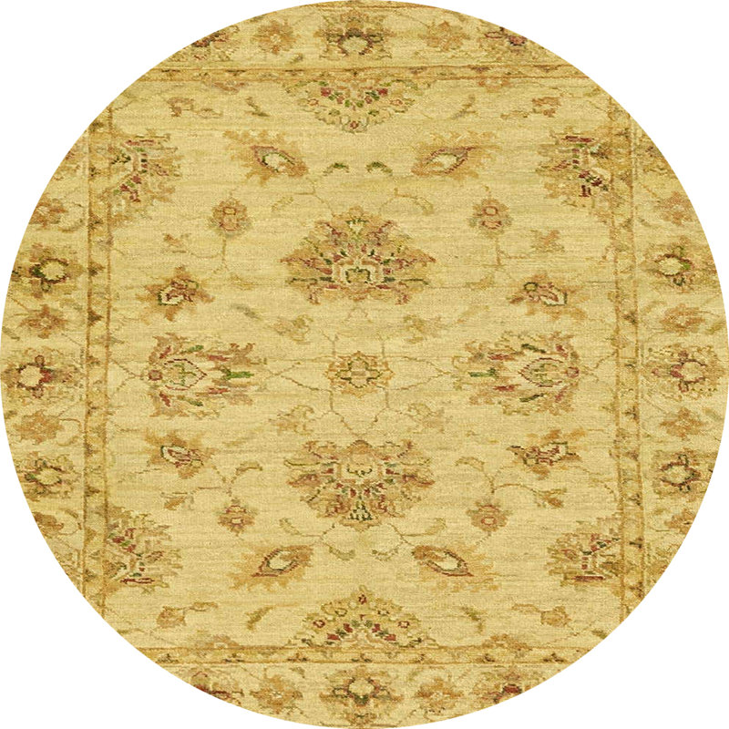 Tapis abstrait moderne 3841, Rond 4 pi