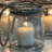 3.5'' H Glass Tabletop Lantern