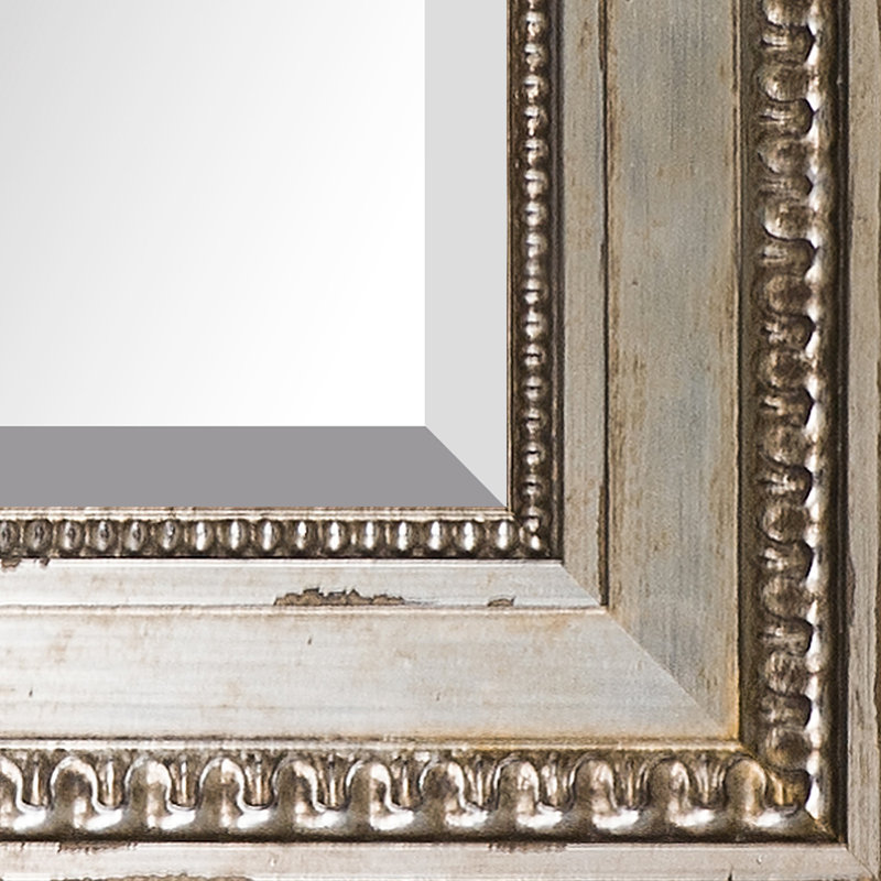 Decoste Wood Rectangle Wall Mirror, 16" x 14"