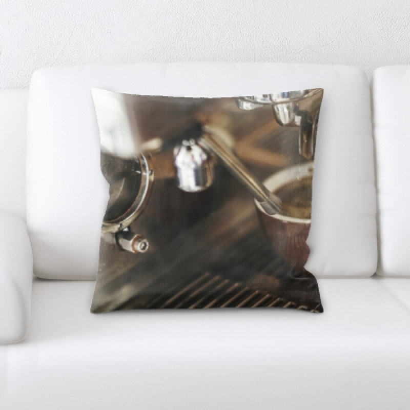 Microsuede Reversible Throw Pillow