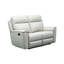 Causeuse inclinable manuelle en cuir Modena 
