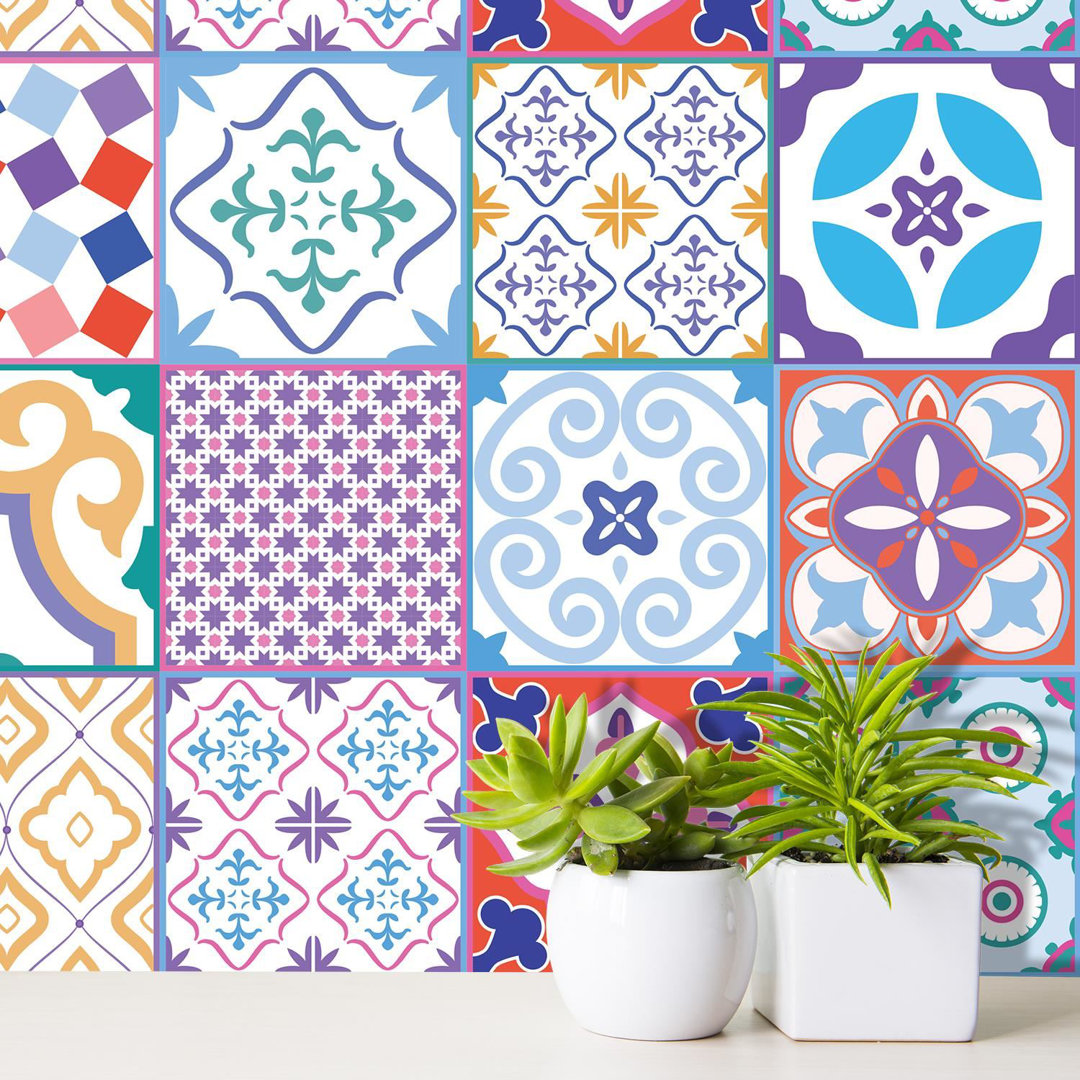 15cm x 15cm PVC Peel & Stick Mosaic Tile