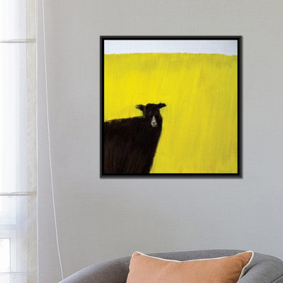 « autre chèvre », peinture sur toile tendue