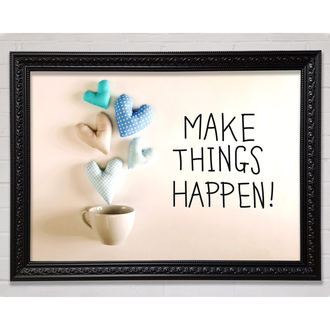 Make Things Happen 3 - Drucken