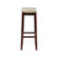 Bartonville Counter & Bar Solid Wood Backless Stool with Upholstered Seat-866721035-875261410
