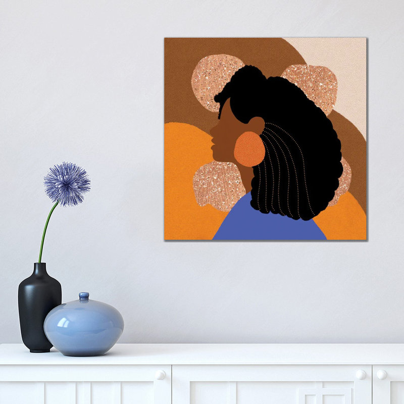 Twin Souls - Wrapped Canvas Print, 45.72cm H x 45.72cm W x 1.91cm D