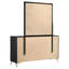 Commode 6 tiroirs avec miroir Cletus-1360110393