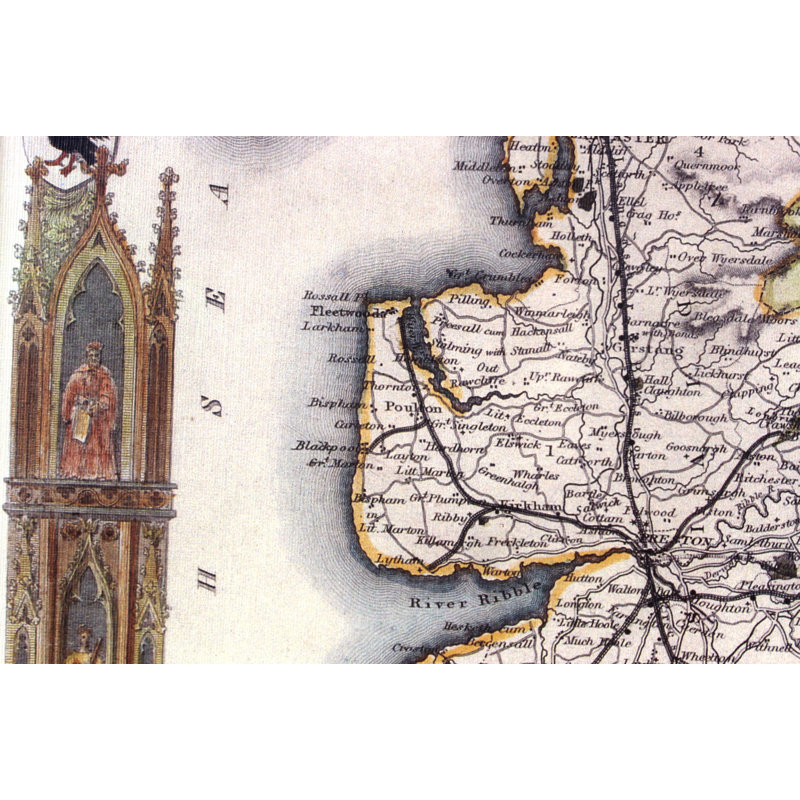 Lancashire Map