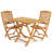 ARB Teak Outdoor Rectangular Teak Outdoor Folding Dining Table