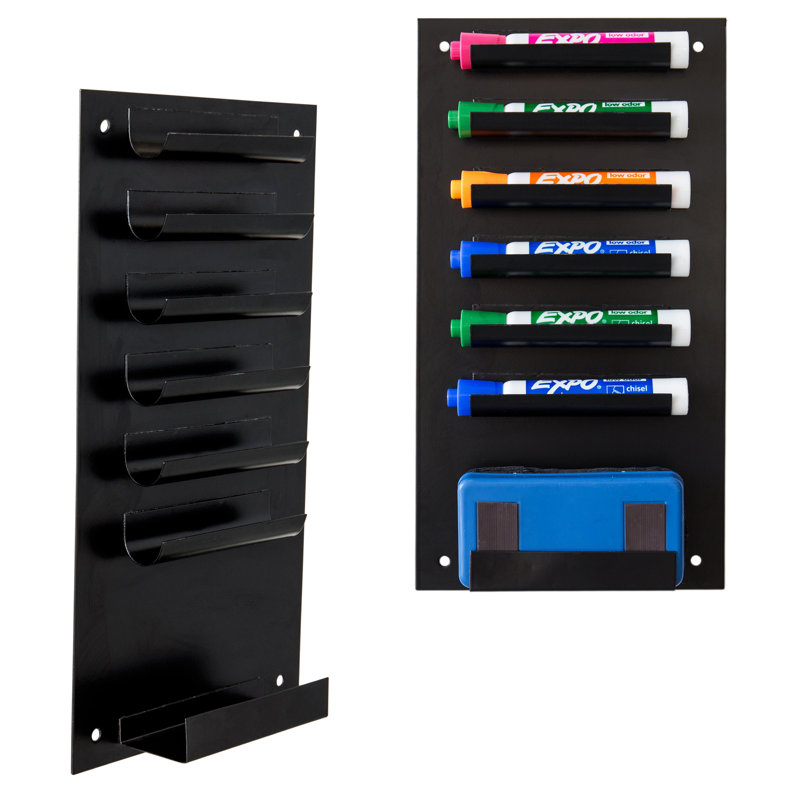 Metal Wall Organizer with White Board