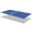 Plateau de table de tennis de table pliable et portatif de taille moyenne de 8 pieds pour jeux d'intérieur-126243754-126243756
