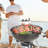 21'' Round Iron Fire Pit Log Grate
