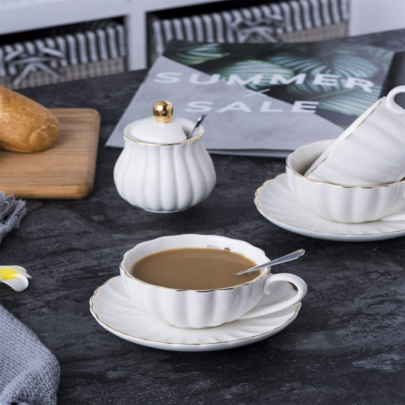 Canora Grey 240ml Solid Colour Teapot Set