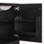 Meuble-lavabo de 20 po avec lavabo en céramique, porte à fermeture en douceur, tablette ajustable en forme de U, tiroir de compartiment et support de porte, style moderne, conception peu encombrante-54063643