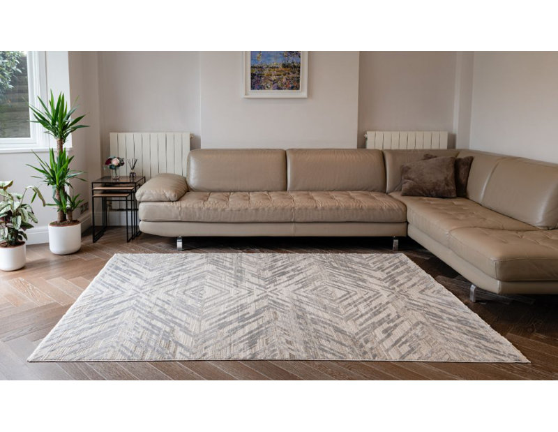Geometric 240cm X 330cm Area Rug