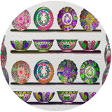 Ceramic Menagerie Placemat
