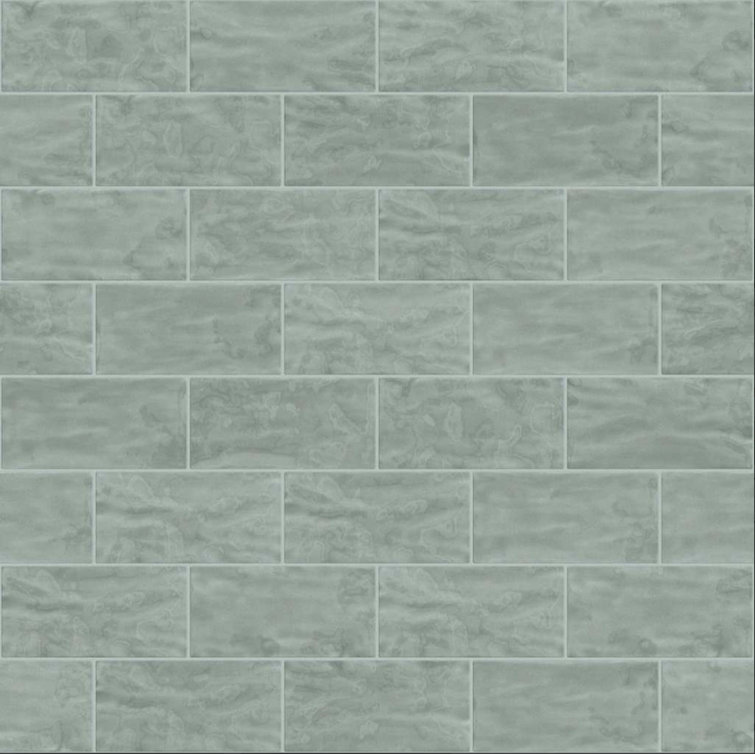3"x 6" Undulated Subway Tile