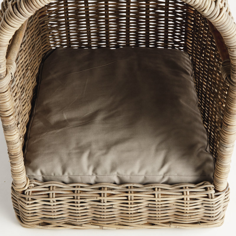 Brody Cotton Pet Bed, 29" H x 19.5" W x 23.5" D