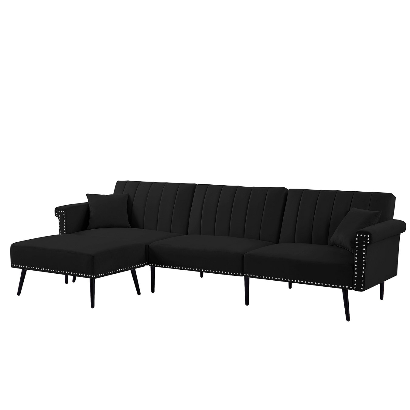 Mercer41 RiekyRieky Upholstered Sofa Modern Sofa Living Room Couch