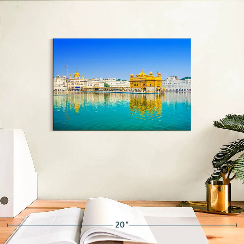Nicci Asia Amritsar Golden Temple, H 8 po x l 12 po