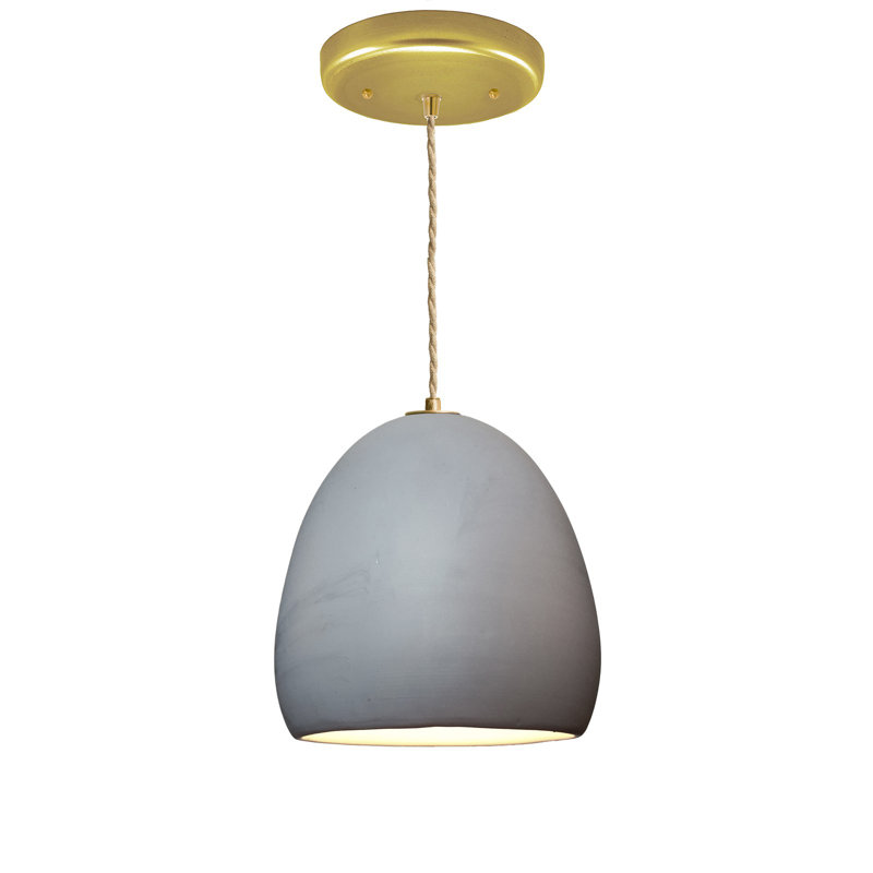 Clay 1 - Light Pendant, Matte Black, LED Bulb, Bronze