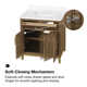 OVE Decors Diya 30-in Single Sink Bathroom Vanity with Engineered Marble Top