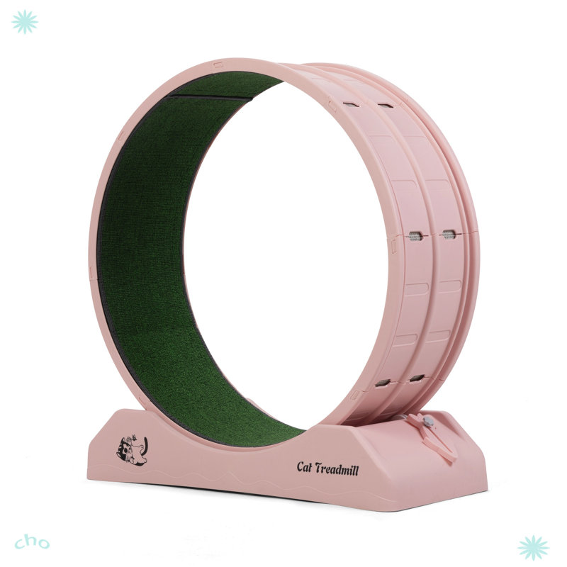 Roue pour chat, teaser pour chat, Rose