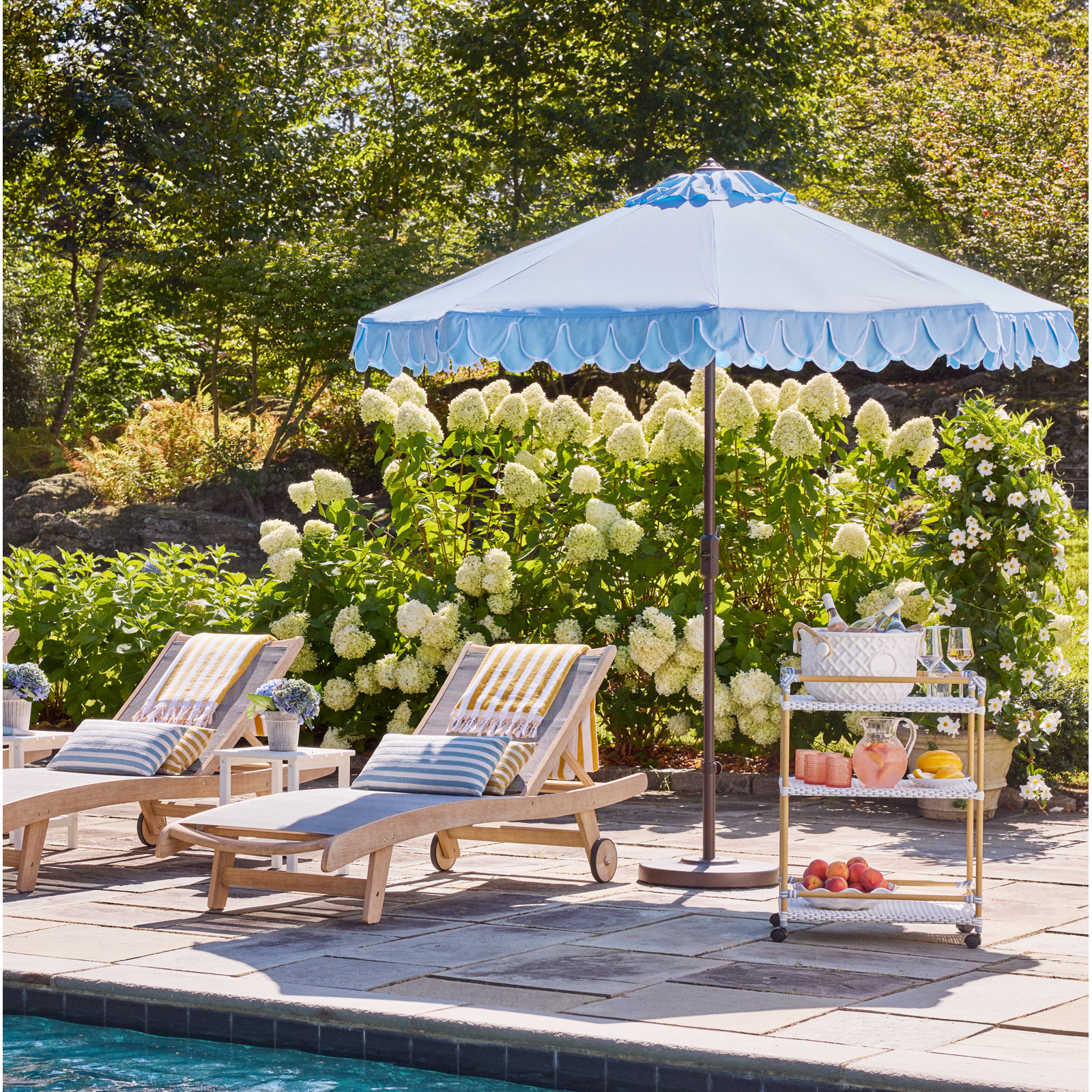 Harmonee Free-Standing Umbrella Base, Bronze