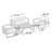 Smith 4 Piece Sofa Seating Group with Sunbrella® Cushions-1288344628-1292055342-1267435305