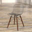 Chaise d'appoint en métal Nace