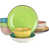 Blue/Light Pink/Yellow/Green