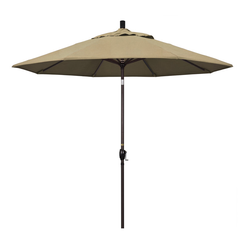 Parasol de marché 9 pi Ayomipo, Toile Sunbrella® beige chiné