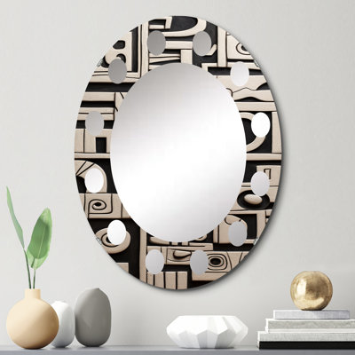Ballad - Miroir mural moderne ovale