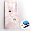 Magnetic Memo Board Whiteboard - 60 x 120 cm - With Marker and Magnets - Watercolor flakes