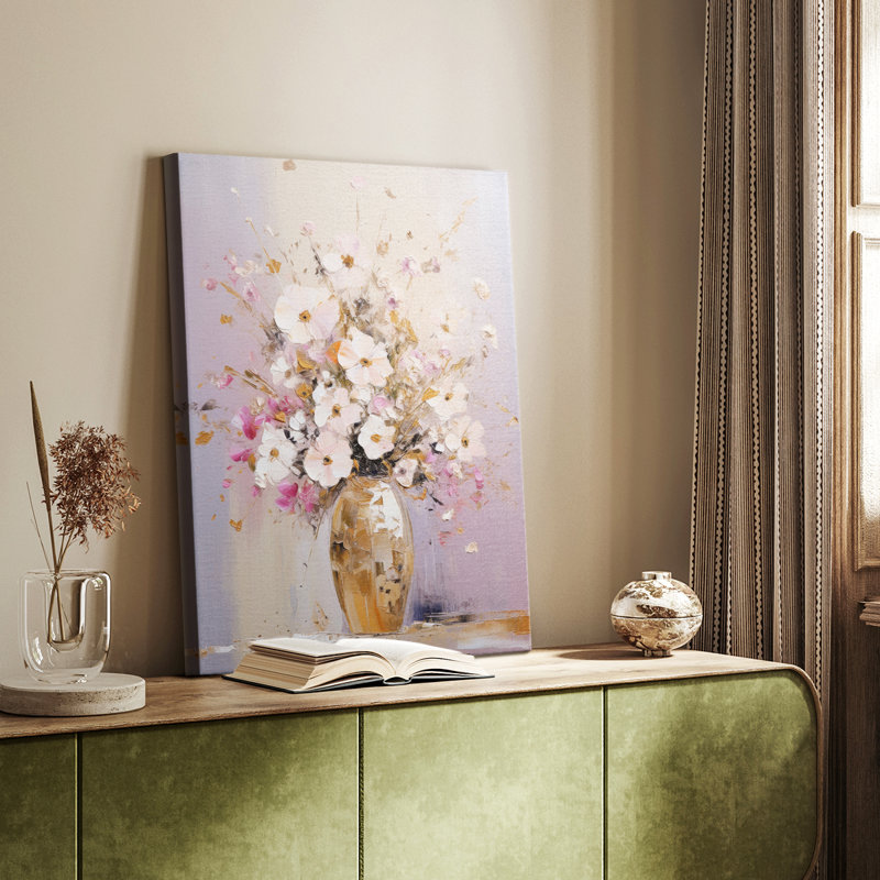FLORAL Series CCDXLVI - Gallery Cavas sur mesure, H 27 po x l 18 po