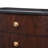 Camellia Field 3-Drawer Nightstand with Marble Top