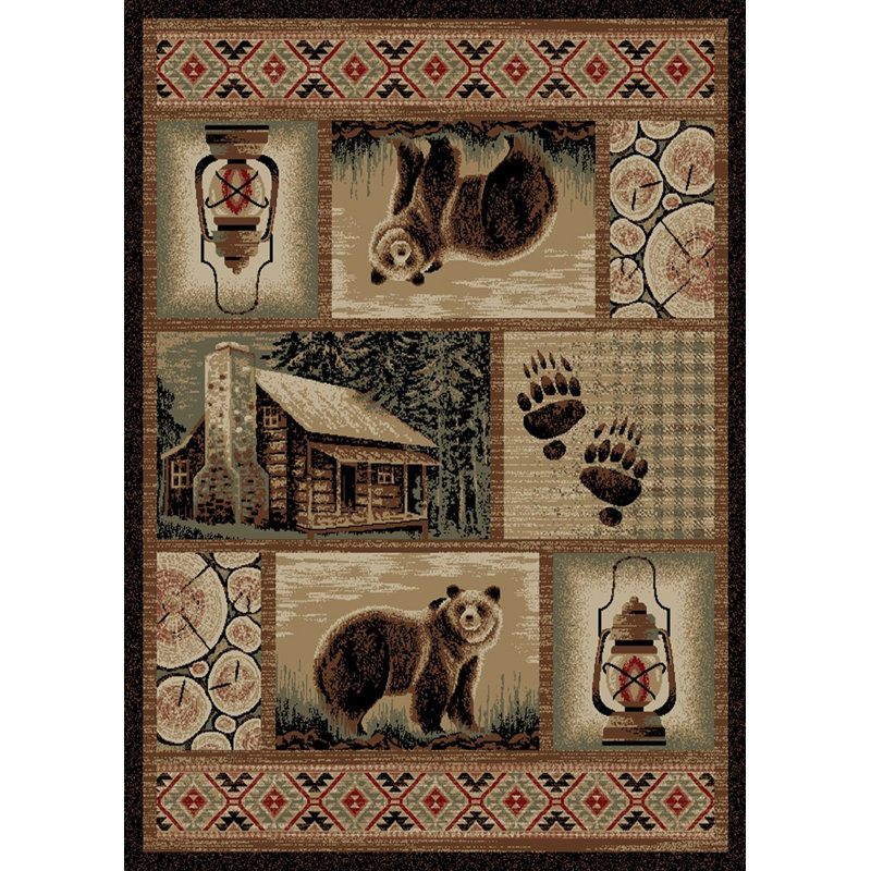 Haysi Southwestern Indoor Rug, Rectangle 5'3" x 7'3"