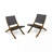 FOLDABLE CHAIR SET OF 2