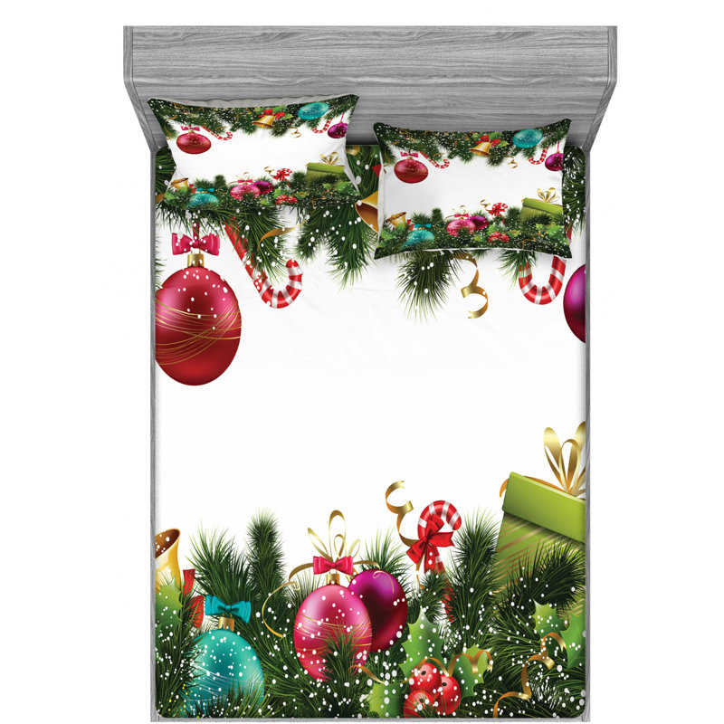 Microfiber Sheet Set, Full Sheet Set with Fitted Sheet