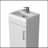 Madrid Bathroom Vanity In Melamine With 1 Door